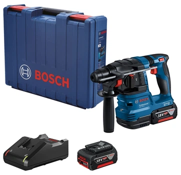 Аккумуляторный перфоратор Bosch Professional GBH 185-LI 2 акб 4 Ah, з/у, кейс (0611924021)