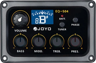 Преамп зі звукознімачом для акустичної гітари Joyo EQ-504 (127915)