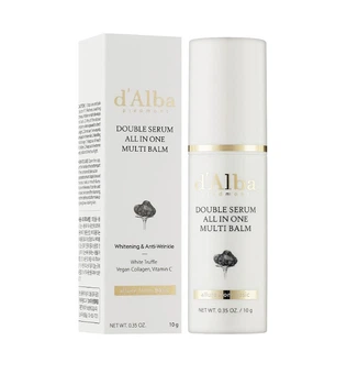 Мультифункціональний антивіковий стик D'alba Double Serum All In One Multi Balm 10 мл