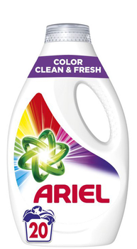 Рідина для прання Ariel Color Clean & Fresh 1 л (8006540869727)
