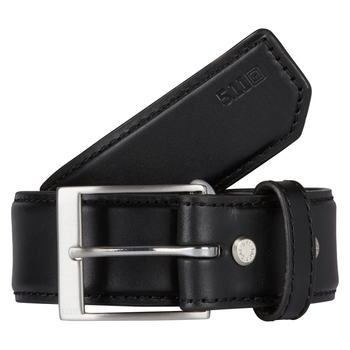 Пояс тактический кожаный 5.11 Tactical Leather Casual Belt Black S (59501-019)
