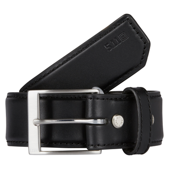 Пояс тактичний шкіряний 5.11 Tactical Leather Casual Belt Black M (59501-019)