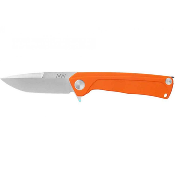 Ніж складний ANV Knives Z100 (Liner lock G10 Plain edge) Orange (ANVZ100-015)
