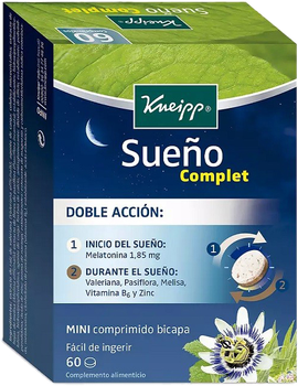 Suplement diety Kneipp Sueño Complet 60 kapsułek (4008233151687)
