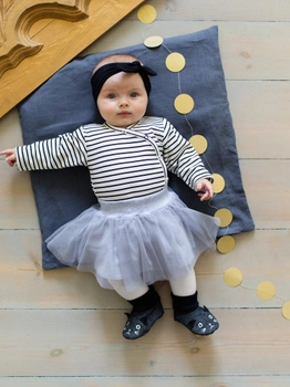 Дитяча спідниця Pinokio Happy Day Skirt 62 см Сіра (5901033220142)