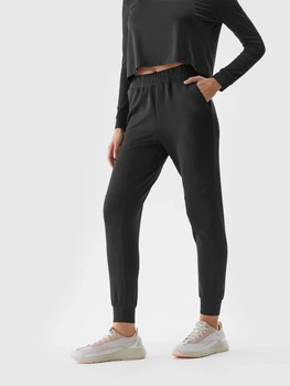 Спортивные штаны женские 4F Trousers Fnk F325 4FAW23TFTRF325-20S M Черные (5904698523795)