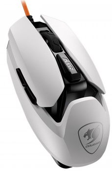 Мышь Cougar AirBlader Tournament White, USB, игровая, 16000 dpi, 2000 Hz, сенсор PixArt PMW3399