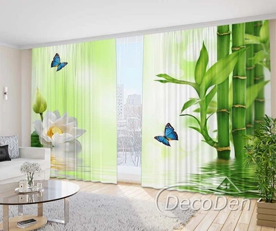 Фото Штори PHOTODECOR "Бамбук та лілії"