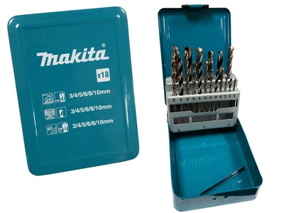 Сверла Makita D-46202 набор 18шт.