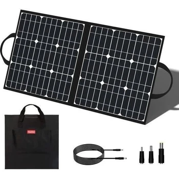 Портативная Солнечная панель переносная Flashfish SP18V/50W складная