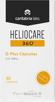 Suplement diety Heliocare 360 D Plus 30 kapsułek (8470001972088)