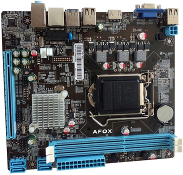 Płyta główna AFOX IH81-MA (s1150, Intel H81, PCI-Ex16)
