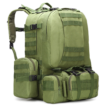Тактичний військовий армійський рюкзак HardTime military 30 літрів олива з підсумками