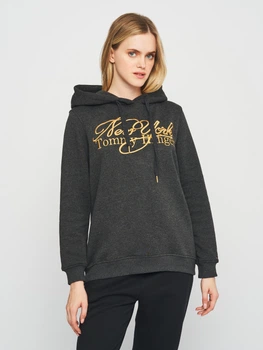 Худі жіноче Tommy Hilfiger 11217.2 L Темно-сіре