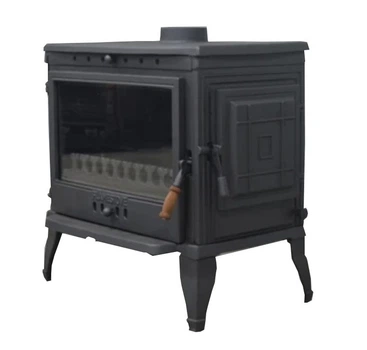 Чугунная печь Flame Stove Retro Classic с боковой дверцей