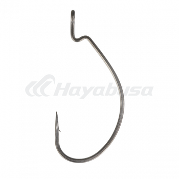Крючок Hayabusa Offset Extra Wide Gap WRM951BM №1/0(8шт),5540014