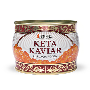 Икра Кеты Lemberg PREMIUM, 500 г