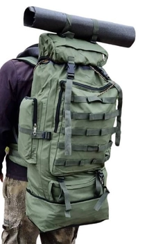 Тактический рюкзак трансформер х099 Оливковый 105л