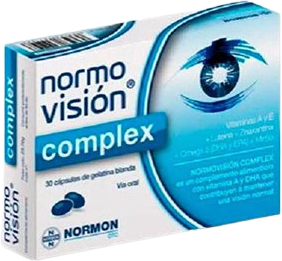 Натуральна добавка Lab. Normon Normovital Vision 30 капсул (8435232311228)