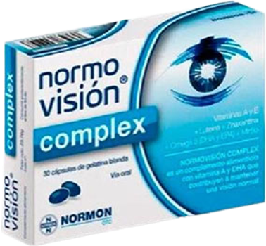 Натуральна добавка Lab. Normon Normovital Vision 30 капсул (8435232311228)