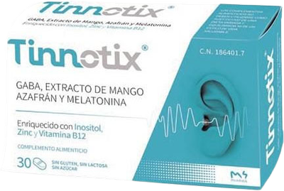 Натуральна добавка Tinnotix M4 PHARMA Gaba 30 таблеток (8470001864017)