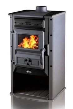 Печь чугунная Tim Sistem MAGIC STOVE на дровах черная