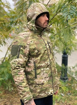 Тактическая куртка Combat Soft Shell К153 Мультикам L