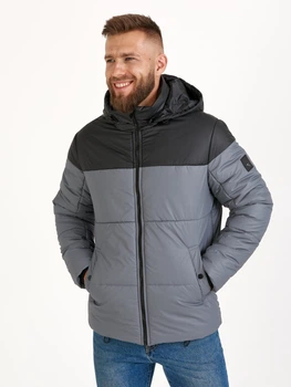 Куртка зимова коротка чоловіча Riccardo NF-01 2XL Графітова (ROZ6501001032)