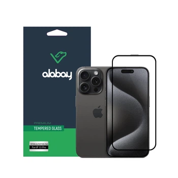 Защитное стекло Alabay для iPhone 15 Pro Anti Static