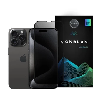 Захисне скло Monblan для iPhone 15 Pro Max Anti Peep