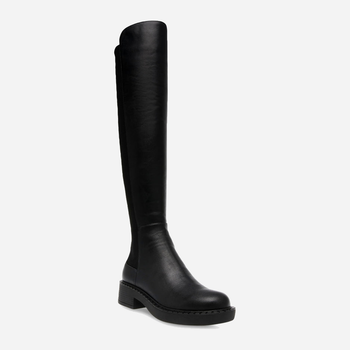 Muszkieterki damskie na obcasie Steve Madden Applause Boot SM11002825-011 41 26.2 cm Czarne (8720857248180)