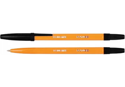 Ручка шариковая Economix Orange/Range 0,5 черная (E10138-01)