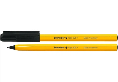 Ручка Schneider шариковая чорна 0.5 мм. (S150501)