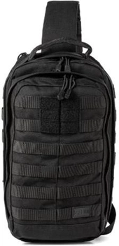 Сумка-рюкзак тактическая 5.11 Tactical Rush MOAB 8 [019] Black (56810-019) (2000980607716)