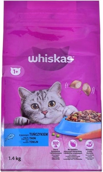 Сухий корм для котів Whiskas Тунець з овочами 1.4 кг (5900951304347)