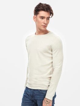Джемпер мужской Tom Tailor 164975 S Кремовый (2200004546841)