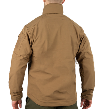 Куртка демісезонна софтшелл Sturm Mil-Tec SOFTSHELL JACKET SCU Coyote L (10864019)