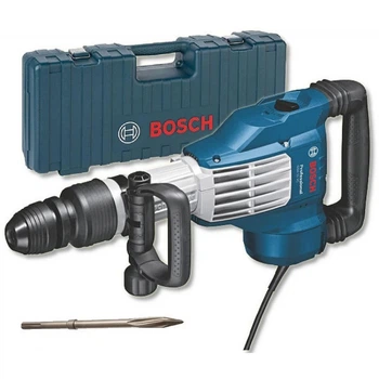 Отбойный молоток Bosch Professional GSH 11 VC + пикообразное зубило + чемодан (0611336000)