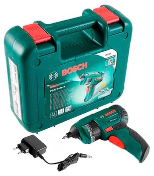 Аккумуляторная отвертка Bosch PSR Select + зарядка USB (0603977021)