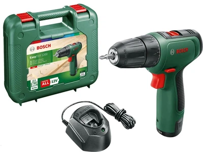 Аккумуляторная дрель-шуруповерт Bosch EasyDrill 1200 + 1 акк 12 V 1.5 Ah ЗУ + кейс (06039D3006)