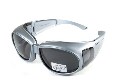 Окуляри захистні Global Vision OUTFITTER Metallic gray (1АУТФ-ц20)