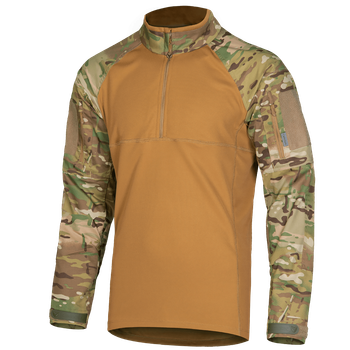 Рубашка боевая тактическая полевая износостойкая рубашка для силовых структур 7082 (XXXL) Мультикам/Койот (SK-N7082 (XXXL)S)