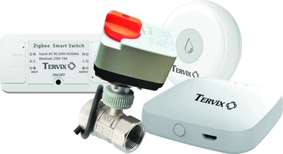 Система защиты от потопа для дома Tervix ZigBee Water Stop Premium на 1 трубу 1"