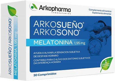 Дієтична добавка Arkopharma Arkorelax Melatonin 1.95mg 30 таблеток (3578830104061)