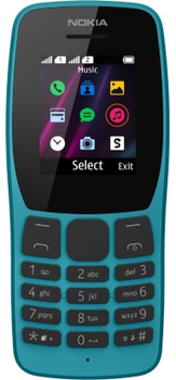 Telefon komórkowy Nokia 110 TA-1192 Dual Sim Blue (6438409038739)