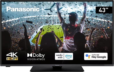 Телевизор 43 дюйма Panasonic TX-43LX600EZ (Wi-Fi Smart TV 4К T2 S2)