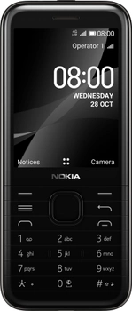 Telefon komórkowy Nokia 8000 4G TA-1305 DualSim Black (16LIOB01A10)