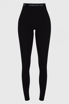 Леггинсы лосины спортивные женские German Volf Черный XS(40) 23105