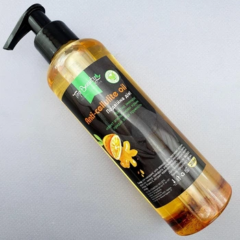 Антицеллюлитное массажное масло Top Beauty Anti-Cellulite Oil Чили - Апельсин 200 мл