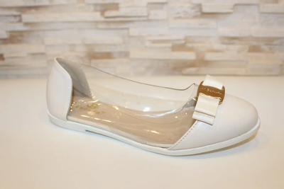 Балетки женские No Brand Т1739 бежевые 36 23 см
